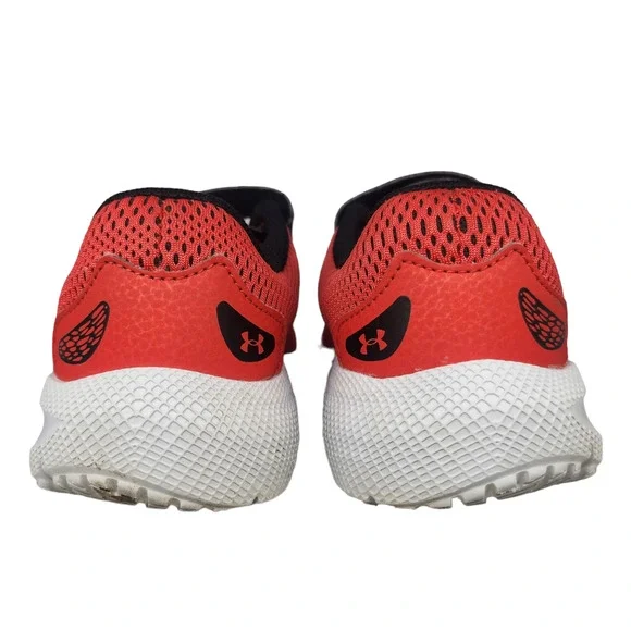 Under Armour Shoes Youth 3.5 Red Black White Low Tops Running Tennis Sneakers